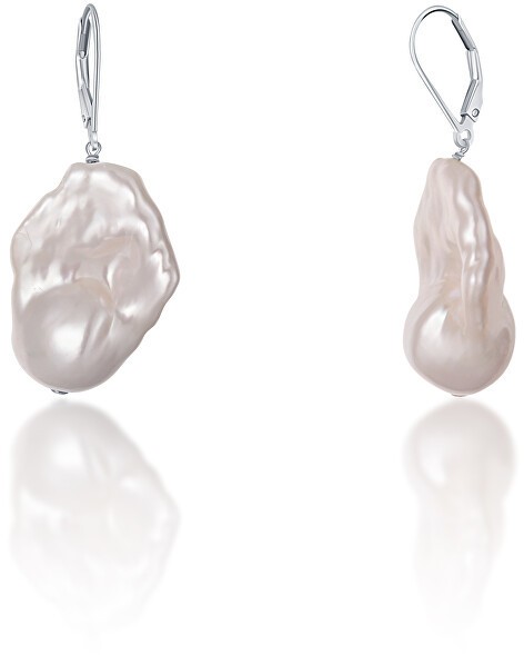 JwL Luxury Pearls Luxus fülbevalók valódi barokk gyönggyel JL0688