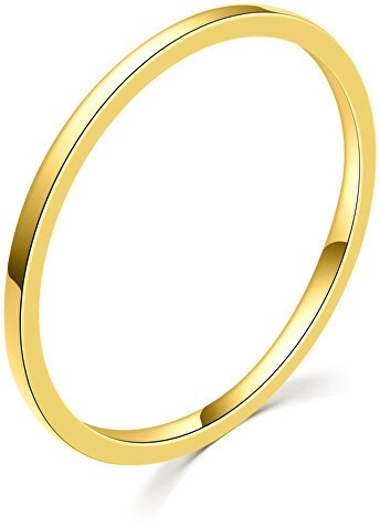 MOISS Minimalistaaranyozott gyűrű  R0001984 60 mm