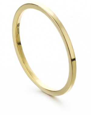 MOISS Minimalistaaranyozott gyűrű  R0001984 60 mm galéria