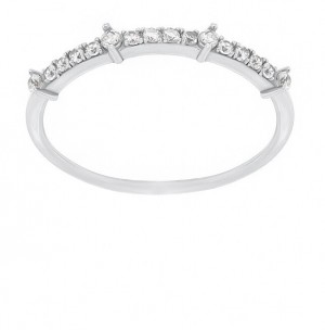 Brilio Silver Gyengéd ezüst gyűrű cirkónium kövekkel GR075W 60 mm galéria
