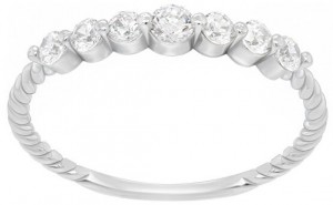 Brilio Silver Csillogó ezüst gyűrű cirkónium kövekkel GR162W 62 mm galéria