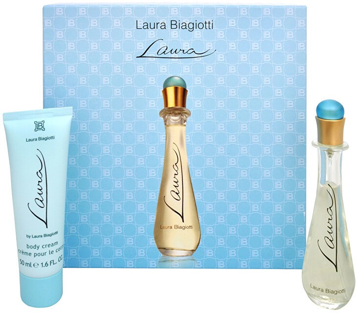 Laura Biagiotti Laura - Eau De Toilette spray 25 ml + testápoló krém 50 ml