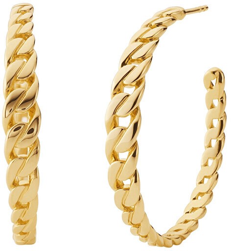 Michael Kors Aranyozott ezüst karika fülbevaló MKC1385AA710