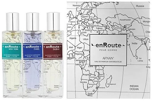Afnan En Route Homme -  szett 3 x 50 ml