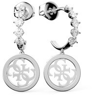 Guess Acél fülbevaló medálokkal  Pure Light JUBE01112JWRH