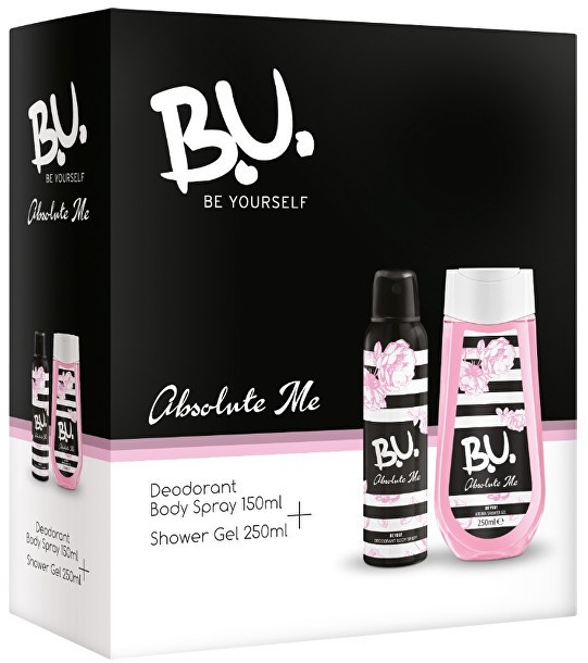 B.U. Absolute Me - deodorant 150 ml + tusfürdő 250 ml