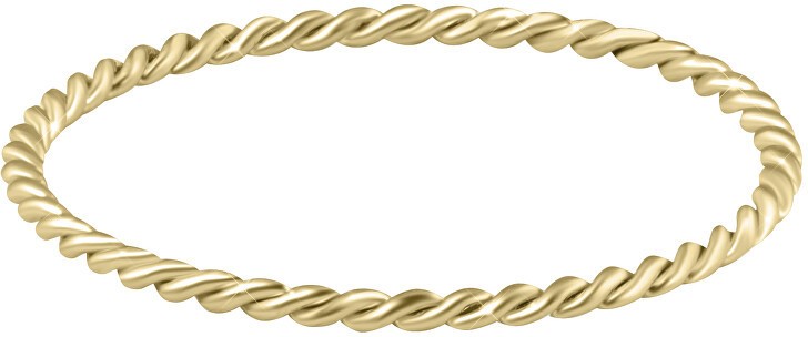 Troli Minimalistaranyozott acélgyűrű Gold 55 mm