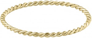 Troli Minimalistaranyozott acélgyűrű Gold 55 mm galéria