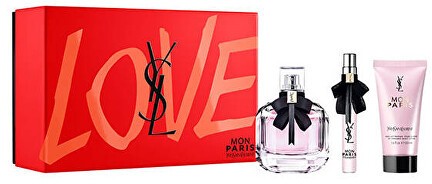 Yves Saint Laurent Mon Paris - EDP 90 ml + testápoló 50 ml + EDP 10 ml