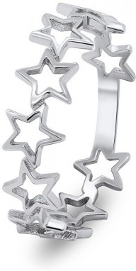 Brilio Silver Bájos ezüst csillag gyűrű RI001W 58 mm galéria