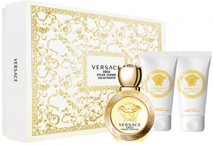 Versace Eros Pour Femme - EDT 50 ml + testápoló 50 ml + tusfürdő 50 ml galéria