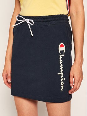 Champion Miniszoknya Vertical Script Logo 112649 Sötétkék Custom Fit