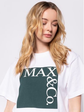 MAX&Co. Póló Tee 49719620 Fehér Regular Fit
