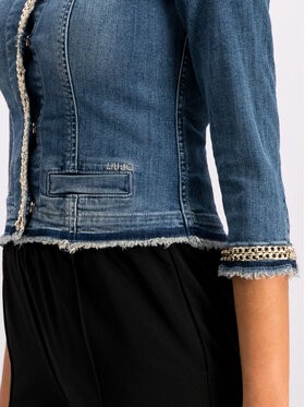 Liu Jo Farmer kabát UXX039 D4128 Sötétkék Regular Fit