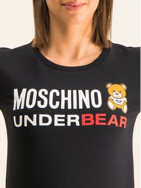 Moschino Underwear & Swim Póló A1904 9003 Fekete Slim Fit