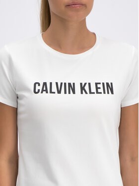 Calvin Klein Performance Póló 00GWF8K139 Fehér Relaxed Fit