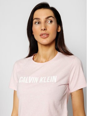 Calvin Klein Performance Póló Logo Gym 00GWF8K139 Rózsaszín Relaxed Fit