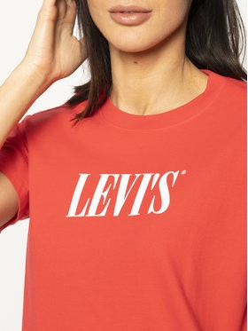 Levi's® Póló Graphic Varsity Tee 90s 69973-0070 Piros Regular Fit