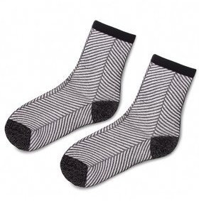 TwinSet Hosszú női zokni Calza OA8T3C Fekete