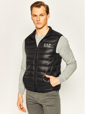EA7 Emporio Armani Mellény 8NPQ01 PN29Z 1200 Fekete Regular Fit