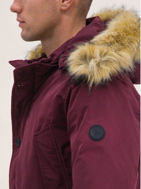 Roy Robson Parka 1946-96 Bordó Slim Fit