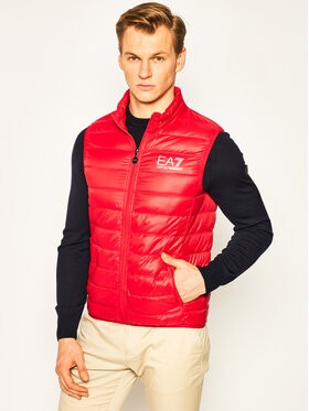 EA7 Emporio Armani Mellény 8NPQ01 PN29Z 1451 Piros Regular Fit