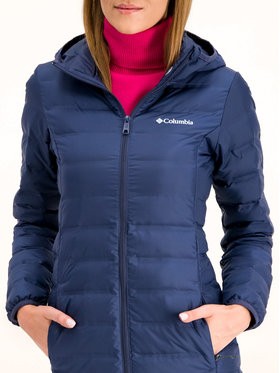 Columbia Pehelykabát Down Long Jacket 1859672 Sötétkék Regular Fit