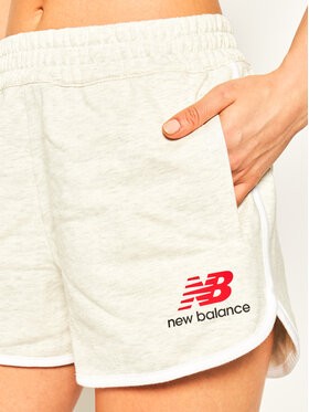 New Balance Sport rövidnadrág Essentials Icon WS01501 Szürke Relaxed Fit