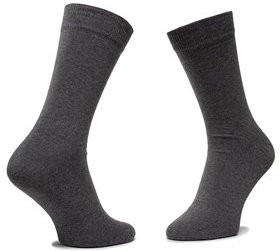 Wrangler 2 pár hosszú szárú férfi zokni Square Socks W0ZE78100 Szürke