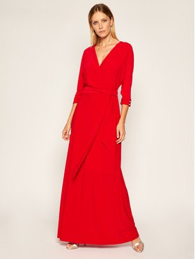 Lauren Ralph Lauren Estélyi ruha Long Gown W 253792268001 Piros Regular Fit