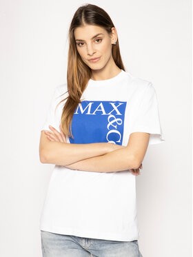 MAX&Co. Póló Tee 49719620 Fehér Oversize