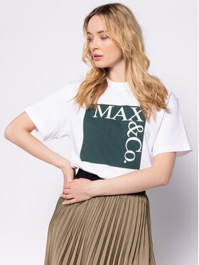MAX&Co. Póló Tee 49719620 Fehér Regular Fit