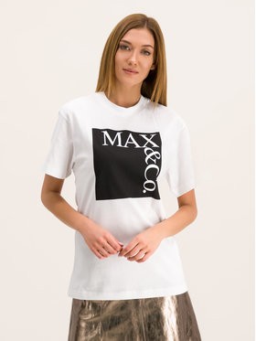 MAX&Co. Póló 49749619 Fehér Regular Fit