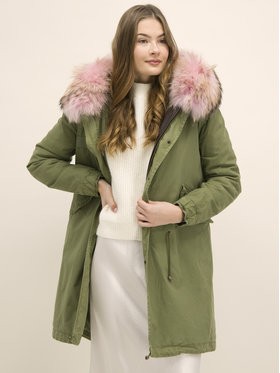 Mr & Mrs Italy Parka 192PK1001S Zöld Regular Fit