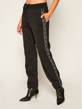 MSGM Melegítő alsó 2941MDP68 207799 Fekete Regular Fit