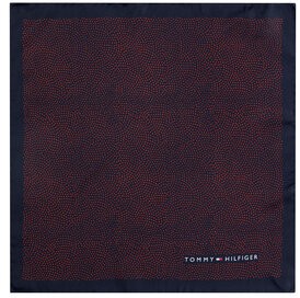 Tommy Hilfiger Tailored Díszzsebkendő Micro Dot TT0TT05812 Sötétkék