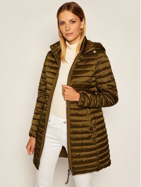 Tommy Hilfiger Pehelykabát Jade WW0WW28430 Zöld Regular Fit
