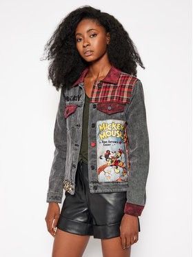 Desigual Farmer kabát DISNEY Chaq India 20WWED32 Szürke Regular Fit