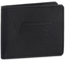 Vans Nagyméretű férfi pénztárca Logo Walle VN0A3IHEBLK1 Fekete