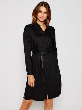 Calvin Klein Ing ruha Viscose Twill Ls K20K202275 Fekete Regular Fit
