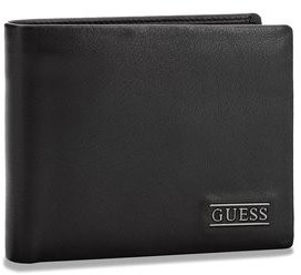 Guess Nagyméretű férfi pénztárca SM2509 LEA20 Fekete