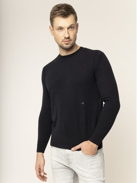 Calvin Klein Sweater K20K201347 Fekete Regular Fit