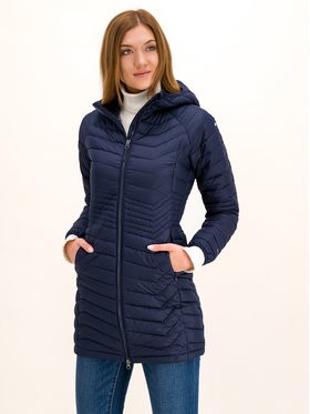 Columbia Pehelykabát Powder Lite 1748311 Sötétkék Slim Fit