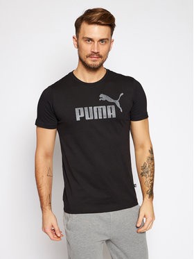 Puma Póló Essentials Logo Tee 582046 Fekete Regular Fit
