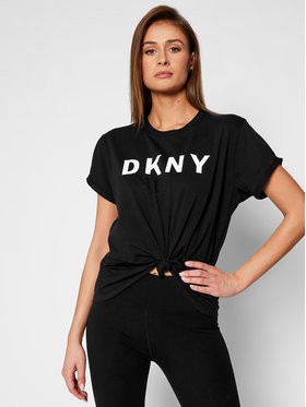 DKNY Sport Póló DP0T8050 Fekete Regular Fit
