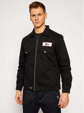 HUF Farmer kabát THE SMASHING PUMPKINS Zero Twill Mechanic JK00303 Fekete Regular Fit