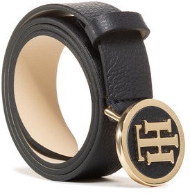 Tommy Hilfiger Női öv Th Round Buckle Belt 3.0 AW0AW08605 Sötétkék