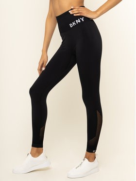 DKNY Sport Leggings DP8P1765 Fekete Slim Fit