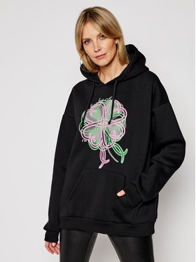 Local Heroes Pulóver Lucky Charm SS21S0004 Fekete Oversize