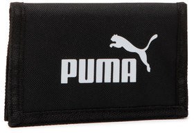Puma Nagyméretű férfi pénztárca Phase Wallet 075617 01 Fekete